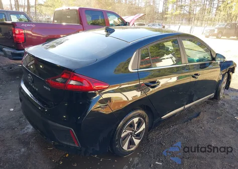 2017 Hyundai Ioniq Hybrid Sel z USA, uszkodzony, nr VIN KMHC75LC9HU028715